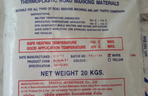 thermoplastic paint